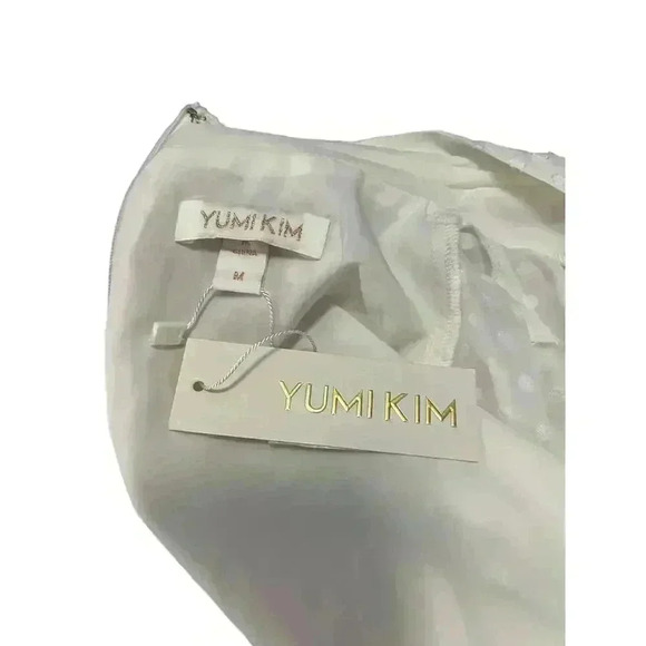 Yumi Kim Shore Thing Dress Size Med NWT white dot - Picture 2 of 14